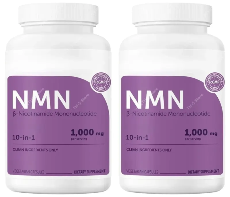NMN Complex 1000mg Per Serving 10-in-1 NAD+ Precursor with Resveratrol CoQ10 120 Vegetarian Capsules Daily Support — image 8