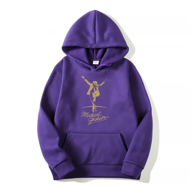 2026 Michael Jackson Gold Men Hoodies — image 7