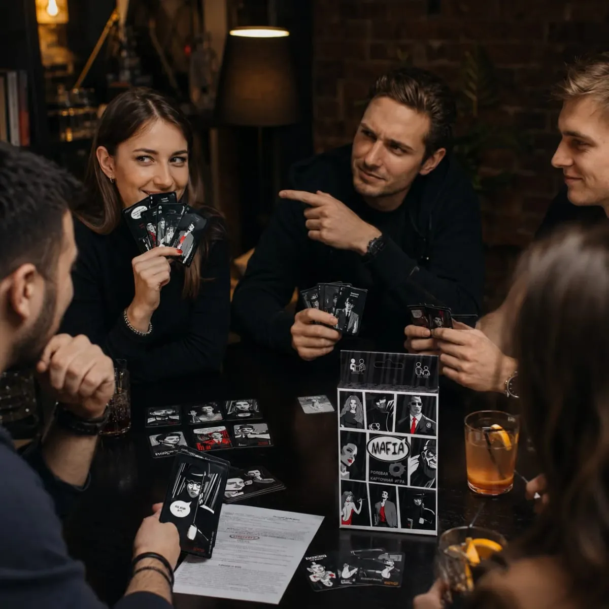 BestsellingKid-Approved MAFIA Card Game-Fun Role-Playing Interactive Game for Adults & Teens Party Entertainment-RussianVersion — image 5