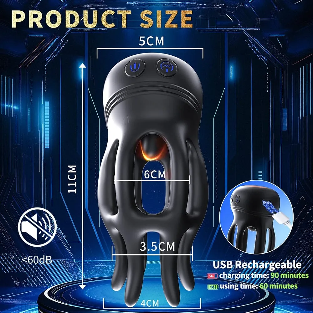 10 Modes Penis Delay Trainer Exerciser Glans Stimulater Massager Mens Vibrator Male Masturbator Equipment Sex Toys Adult For Men — image 6