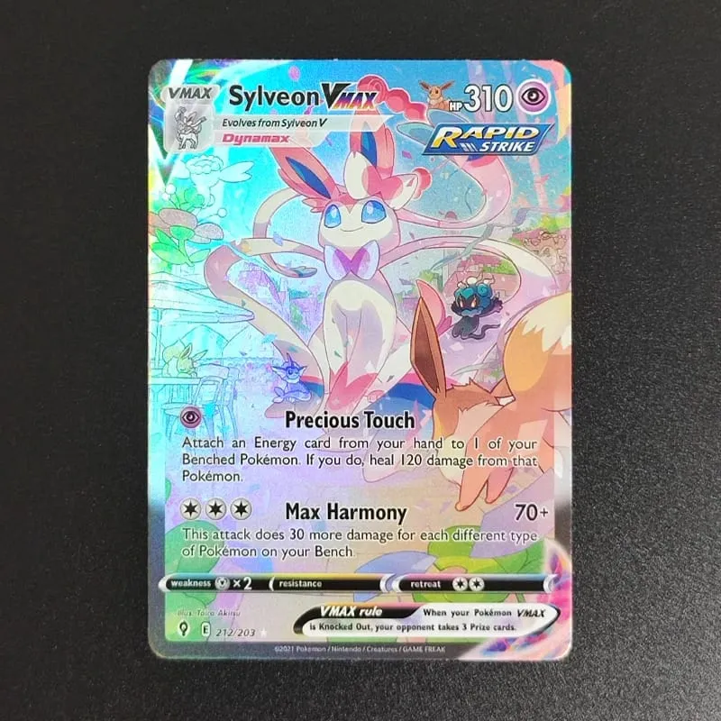 Pokemon Card PTCG Foil Proxy English Gengari Rayquaza Vmax Giratian Lugia V Mew Latias Latios EX Collectibles Trading Card Game — image 15