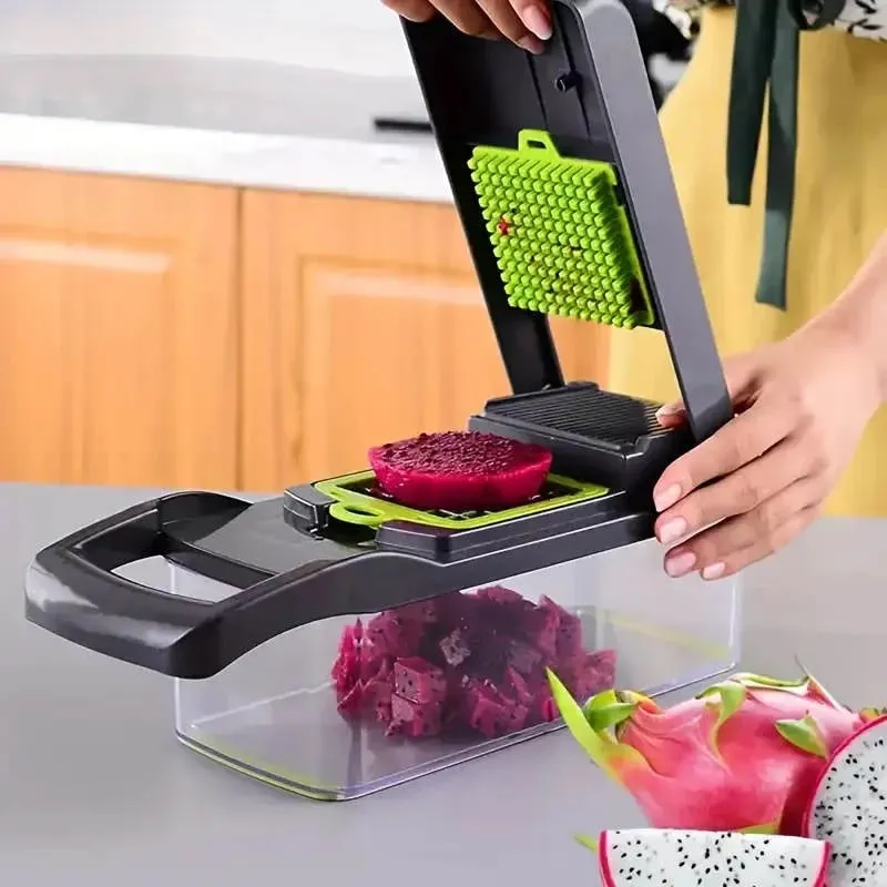 14Set Of Multifunctional Grater Potato Shredded Vegetables Dicing Handy Gadget Slicer Kitchen For Home Lazy Shredding — image 2