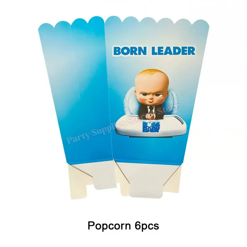 Bossed Baby Theme Newborn 1st Birthday Party Decoration Paper Plate Cup Balloon Banner Kid Boy Favors Baby Shower Event Supplies — image 21