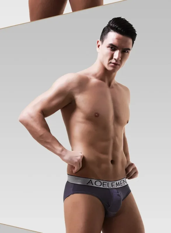 Bullet type separation scrotal panties men's briefs breathable varicocele U convex pouch — image 24