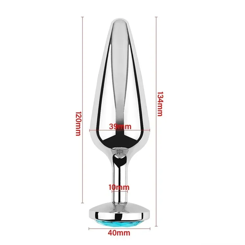 Metalen Anale Kralen Butt Plug Set Kleine Grote Draagbare Kont Anale Plug Sieraden Dilatator Dildo Prosa Massager Seksspeeltje Man Vrouwen winkel — image 13