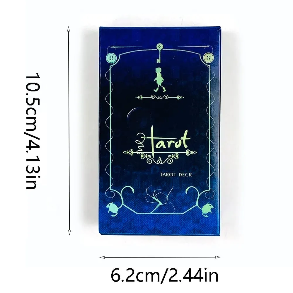 New Tarot Cards A 78 Pcs Tarot Deck The Key That Opens The Door To The Coraline World Great For Meditation & Party Games — image 6