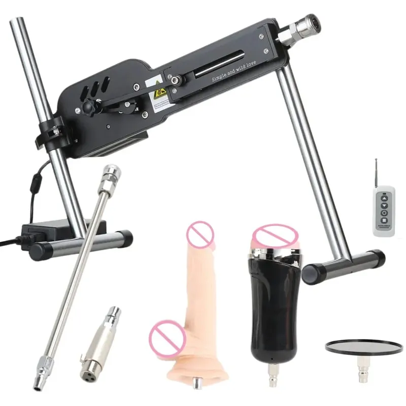 Adult Sex Machines for Couple Masturbating Pumping Gun Adjustable Speed Love Sex Machine for Men with Masturbation Cup