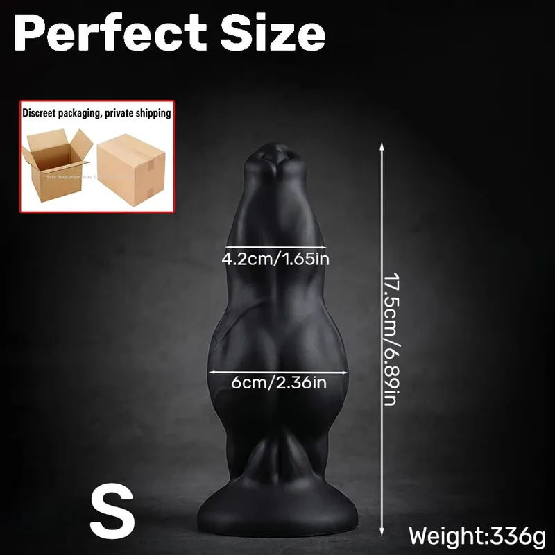 NEW Large Animal Penis Huge Dog Cock Dildo Suction Cup Masturbator Female Anal Butt Plug Big Anal Plug Adult Sex Toys Products — image 15
