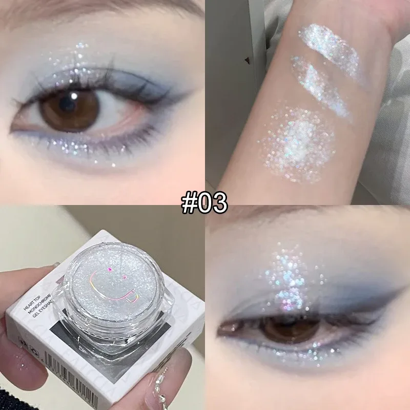 Single Eyeshadow - Ultra Sparkle Glitter Silky Matte & Luminous Pearlescent Finishes for Bold & Delicate Daily Eye Makeup Look — image 8