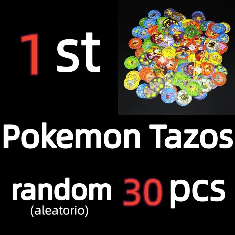 1st/2nd/3rd Edition Ash Ketchum Starter Tap Collection Card For Poke mon Tazos Album Trainer Round Pogs Cheetos Chipitaps — image 5