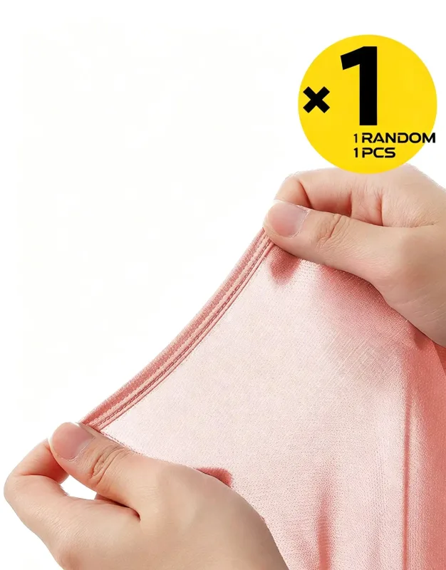 Men Ice Silk Boxer Underwear, Thin Mesh Breathable Quick Dry Underpants, Elastic Waist Comfort Summer Underwear, Random 1 Pcs — image 6