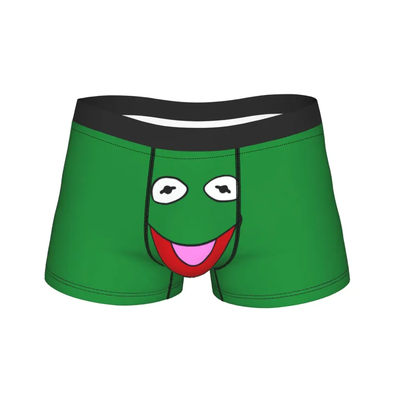 S-Sesames Streets Tango Elmo & Grover Pakaian Dalam Lelaki Seluar Pendek Seluar Dalam Lucu Boxershorts Kualiti Customs Seluar Dalam Besar