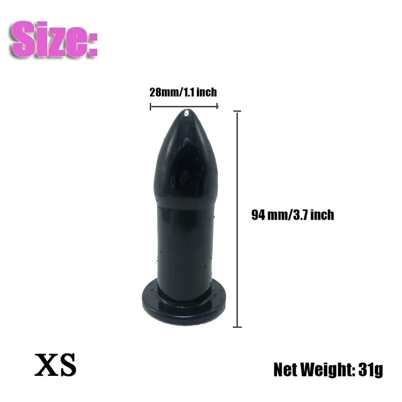 5PCS/Set Anal Plug Bullet Shape Butt Plug Trainer Kit Dilator Progressive Training Adult Sex Toy for Women Men Couples Gear — image 12