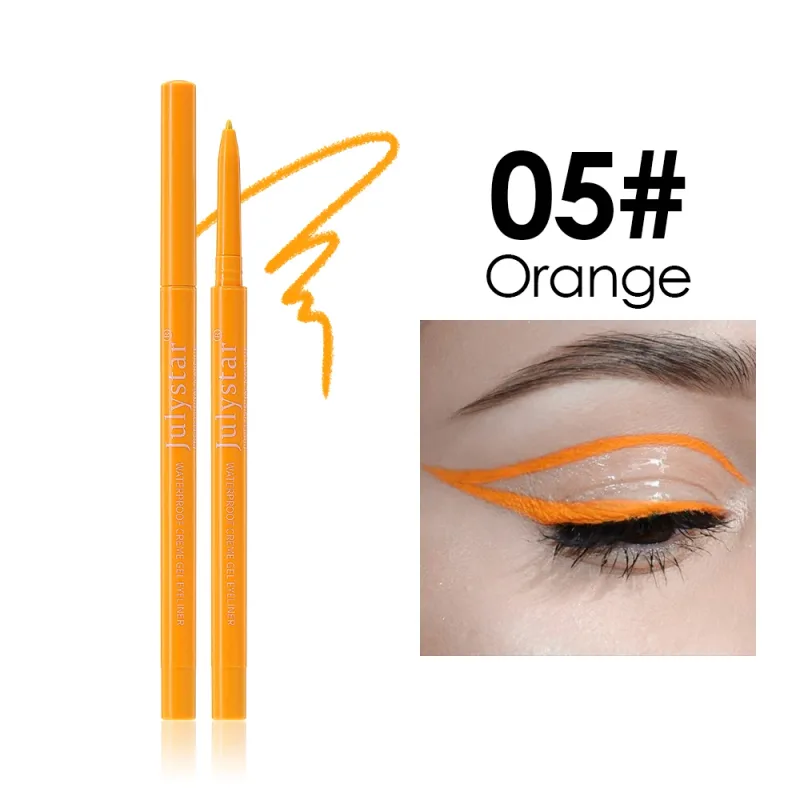 1PC White Matte Eyeliner Gel Pen Long Lasting Waterproof Eye Liner Pencil Mabilis na pagkatuyo Hindi-smudge Eye Makeup para sa mga Babaeng Cosmetics — image 16