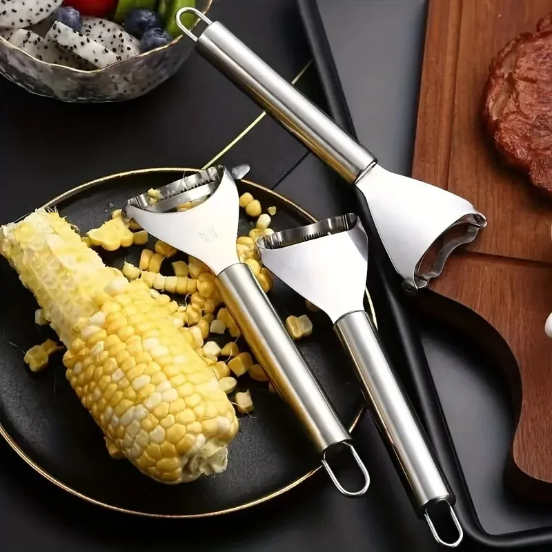 1pc Corn Cob Strippe -Multifunctional Peeler for Kitchen-Vegetable Peeler-Creative Corn Stripper-Reusable Corn Thresher — image 6