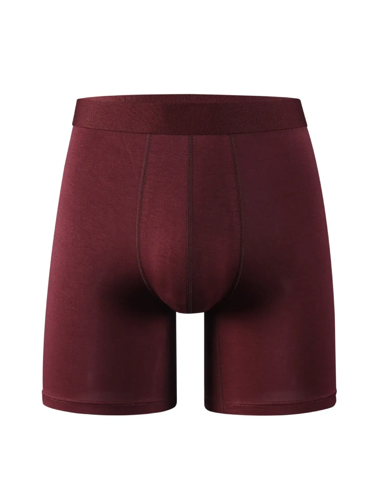 5pcs 95% Bamboo Fiber 5% Spandex Men's Length Long Leg Boxer Classic Design Comfortflex Waistband Underwear Man Sports 3256810241592595 — image 9