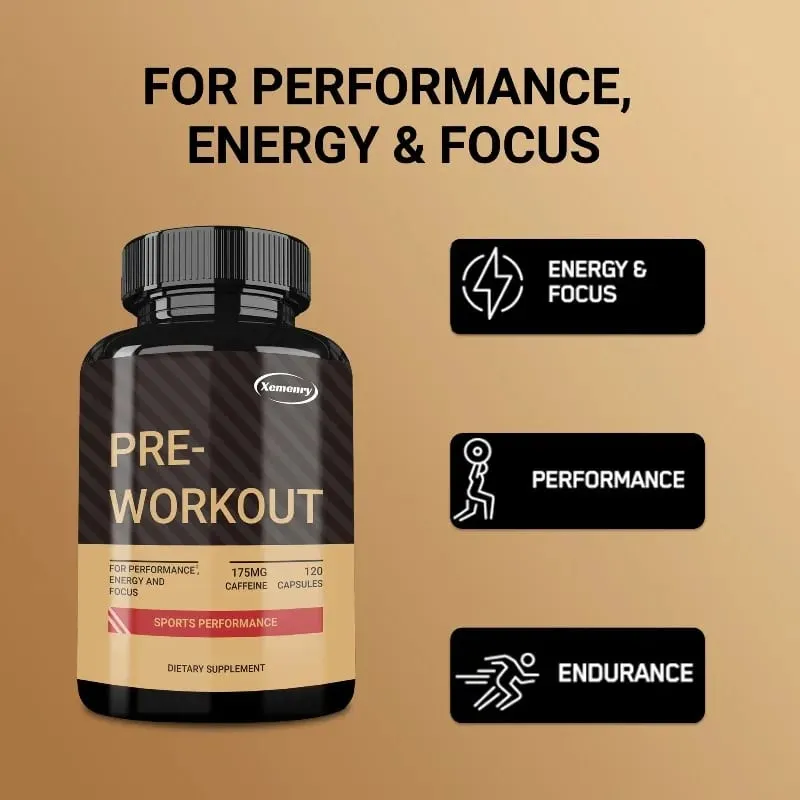 Pre-Workout Supplement - Promote Muscle Growth Increase Strength and Improve Exercise Recovery — image 7