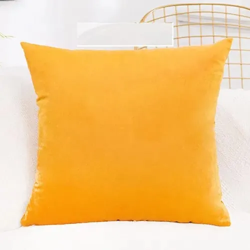 Solid Velvet Cushion Cover 30x50/45x45/50x50/55x55/60x60cm Decorative Throw Pillow Case for Home New Year