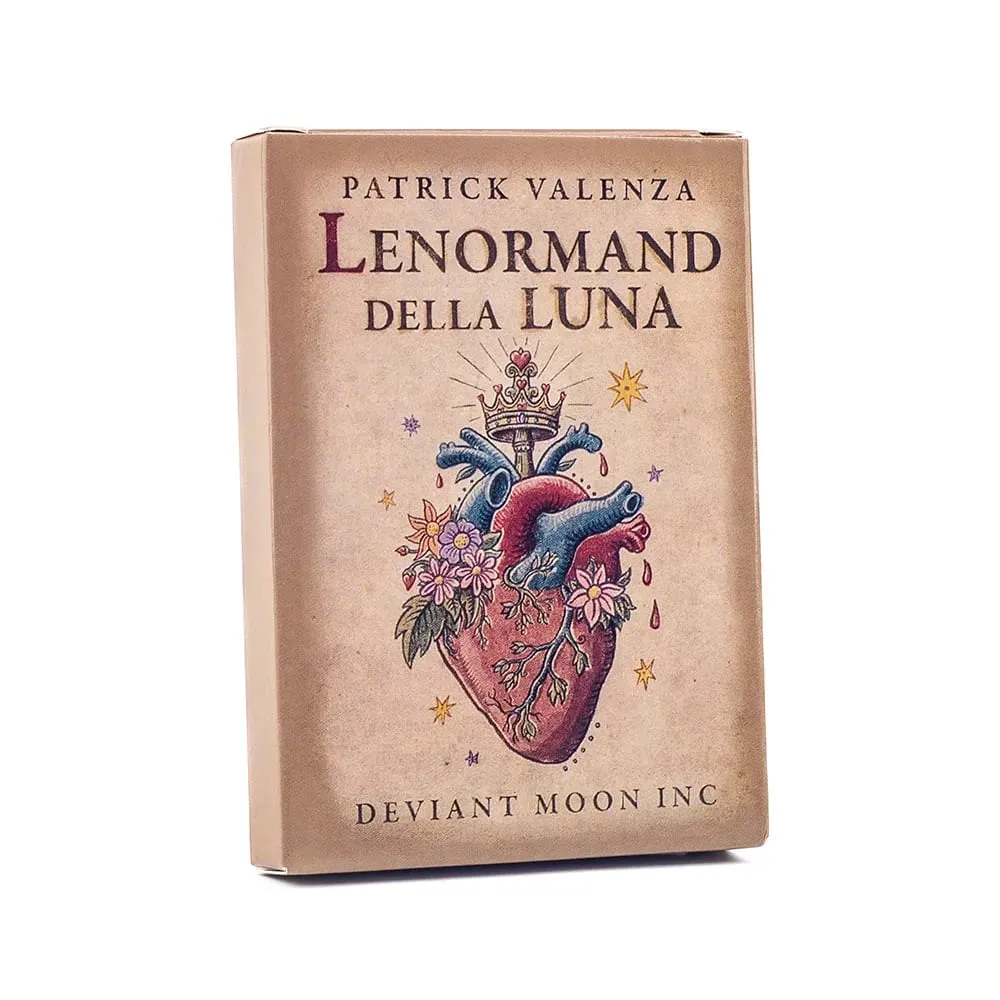 Lenormand della luna tarô baralho 36 peças adivinhação destino tarô cartas oracle festa entretenimento cartas de jogo de tabuleiro 7.3*10.2cm — image 2