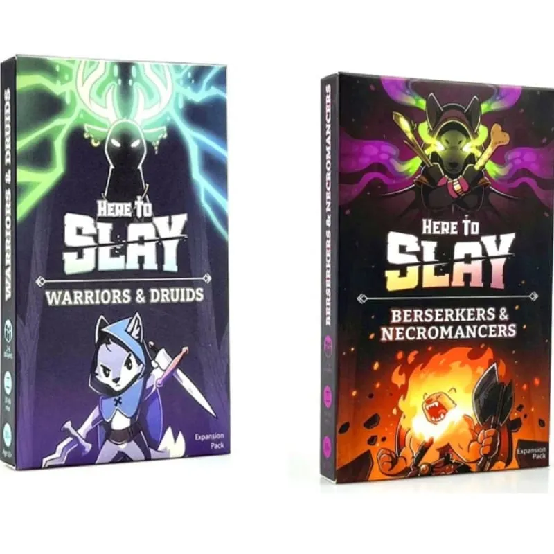 Unstable Games Slay Sleigh Fighting Strategy Game Collection Vs. English Card Here to Sleigh Card Games — image 11