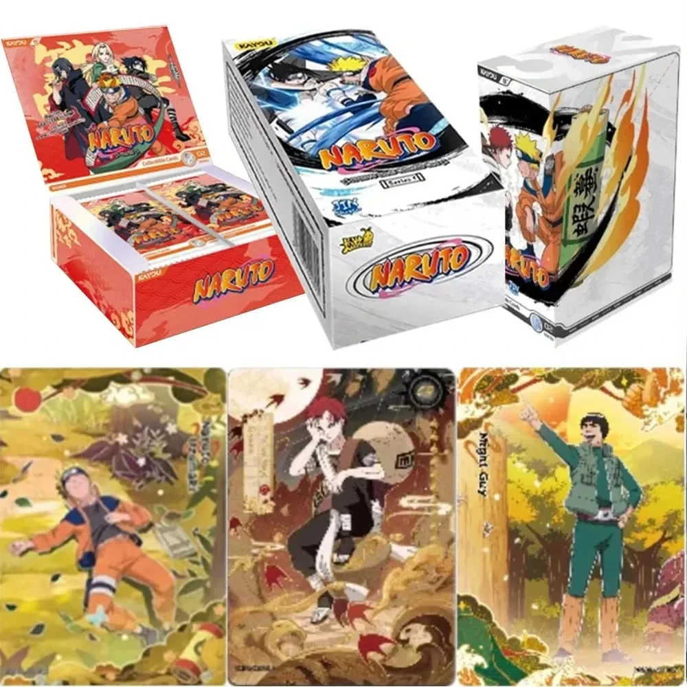 Genuine Naruto Card English Version Chapter of The Formation Uchiha Itachi Gaara Kakashi Anime Collectible Card — image 1