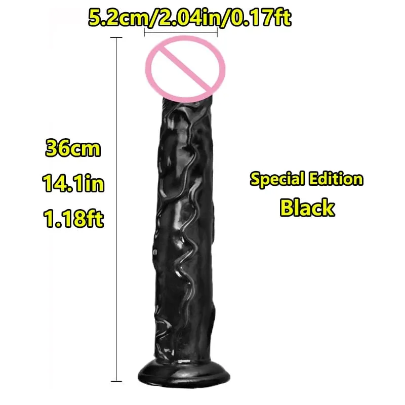 Super Cheap 7 Sizes 5 Colors Realistic Soft Jelly Dildo Suction Cup Adult Sex Toy for Women and Men Vaginal and Anal Masturbator