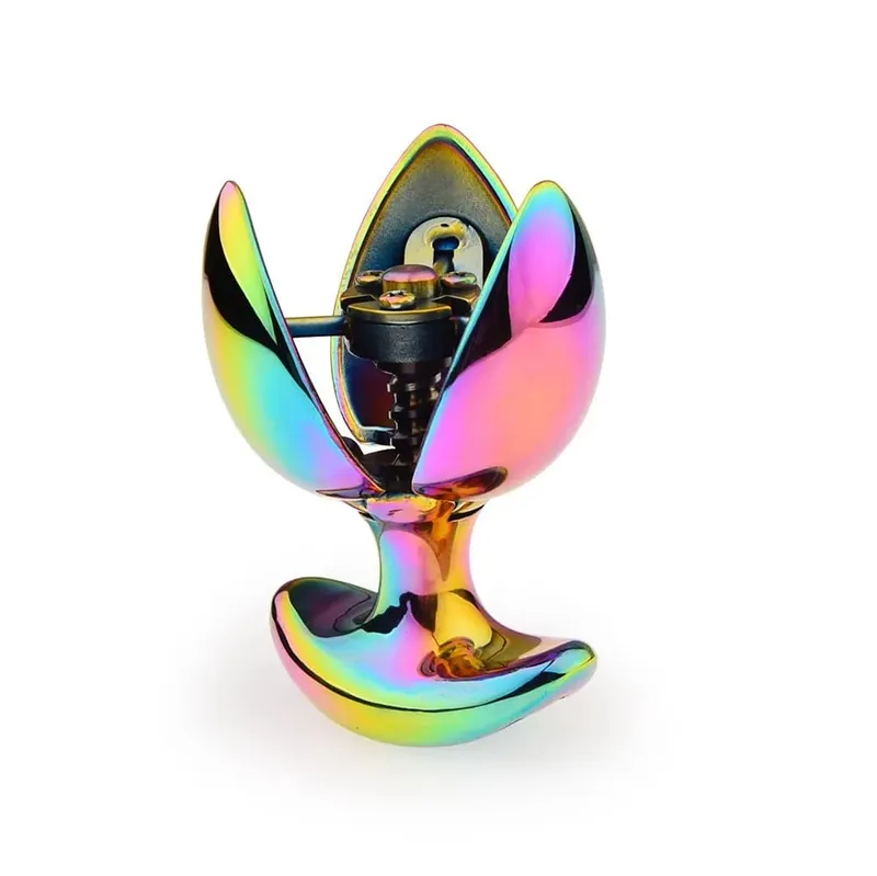 Stainless Steel Anal Lock Anal Vaginal Dilator Openable Anal Plugs Heavy Anus Beads Lock Sex Toys Adult Game 096 — image 7