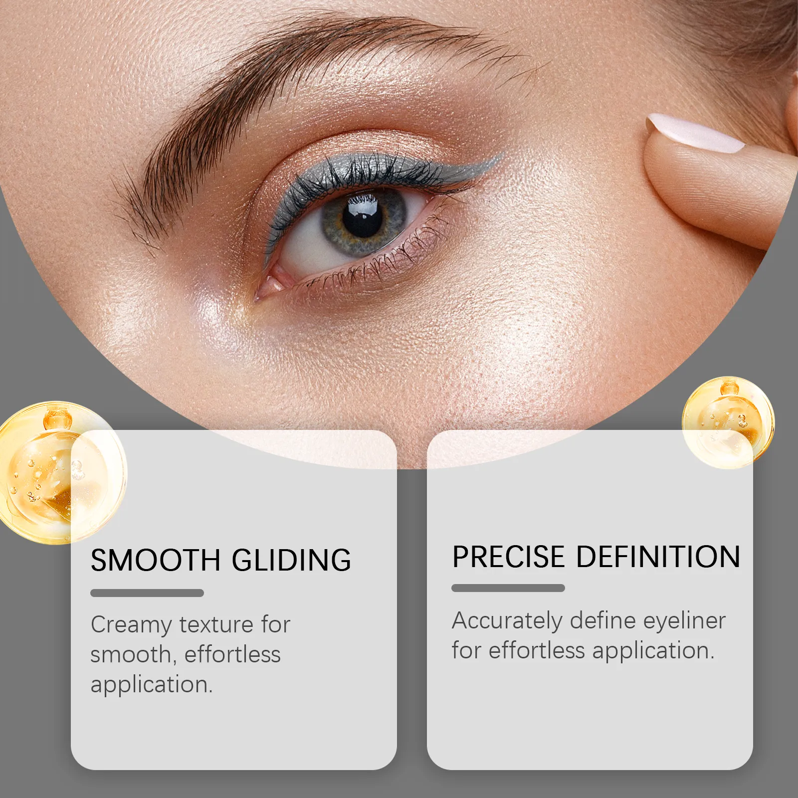 Waterproof Eyeliner Pen Natural Outline Line Quick-Drying Beginner-Friendly Eye Makeup Anti Smudge Eyeliner Eyes Makeup Cosmetic — image 4