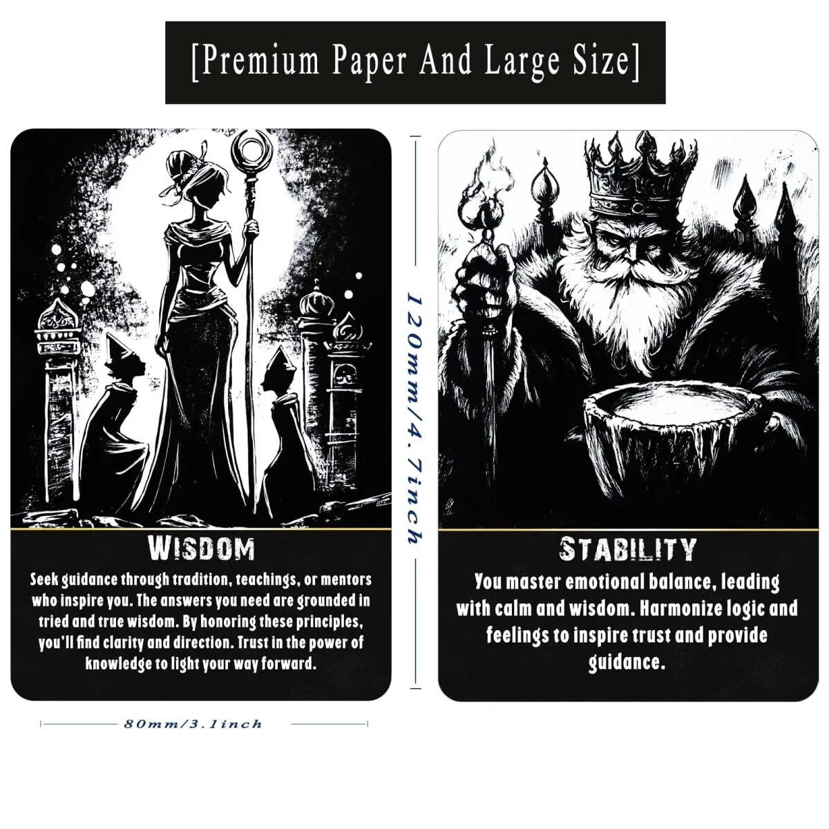 78 Lythra Tarot Card Set Tarot Oracle Cards for Beginners Spiritual Tools for Intuition Emotional Insight and Inner Wisdom — image 5