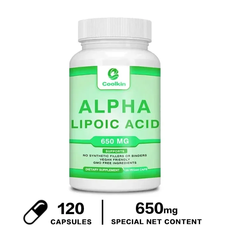 Alpha Lipoic Acid - for Nerve Health Circulation Brain Function Cognition Support Antioxidant Nutritional Supplement — image 9