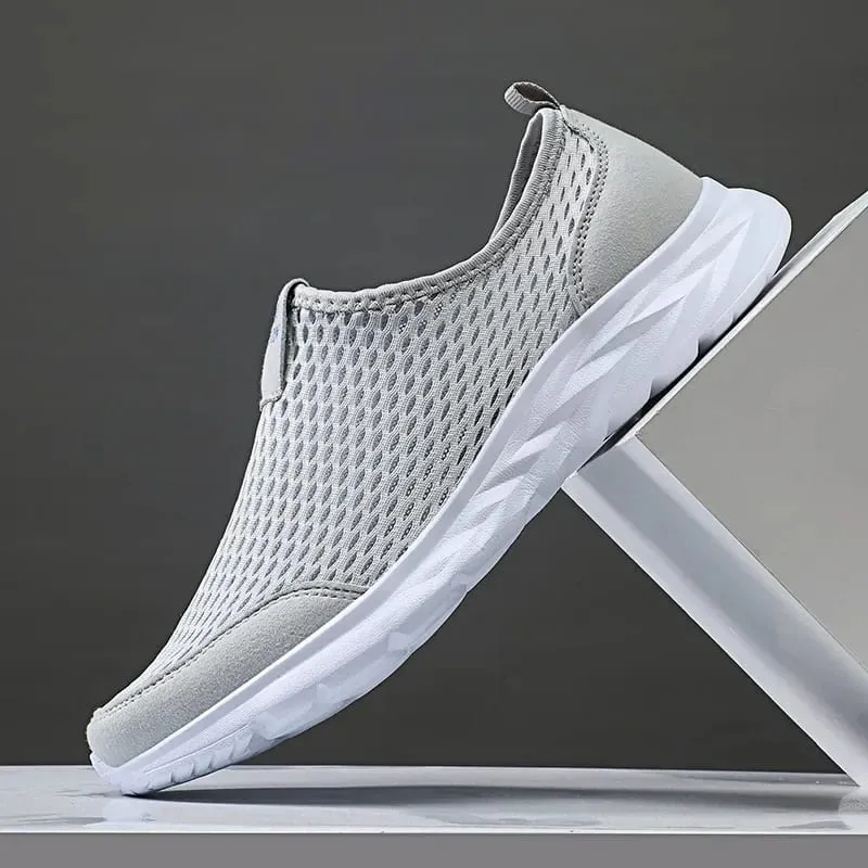 2026 novos sapatos masculinos mocassins luz andando respirável verão confortável sapatos casuais tênis zapatillas hombre plus