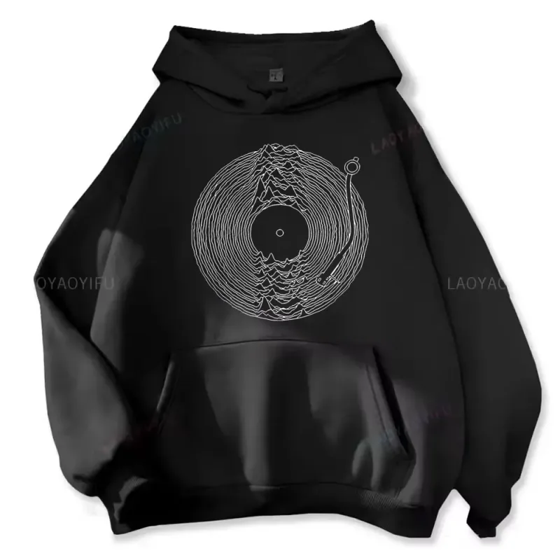Joy Division Unknown Pleasures Men's Pullover New in Hoodies & Sweatshirts Spring and Autumn Long Sleeve Hoodies Y2k Clothes — image 4