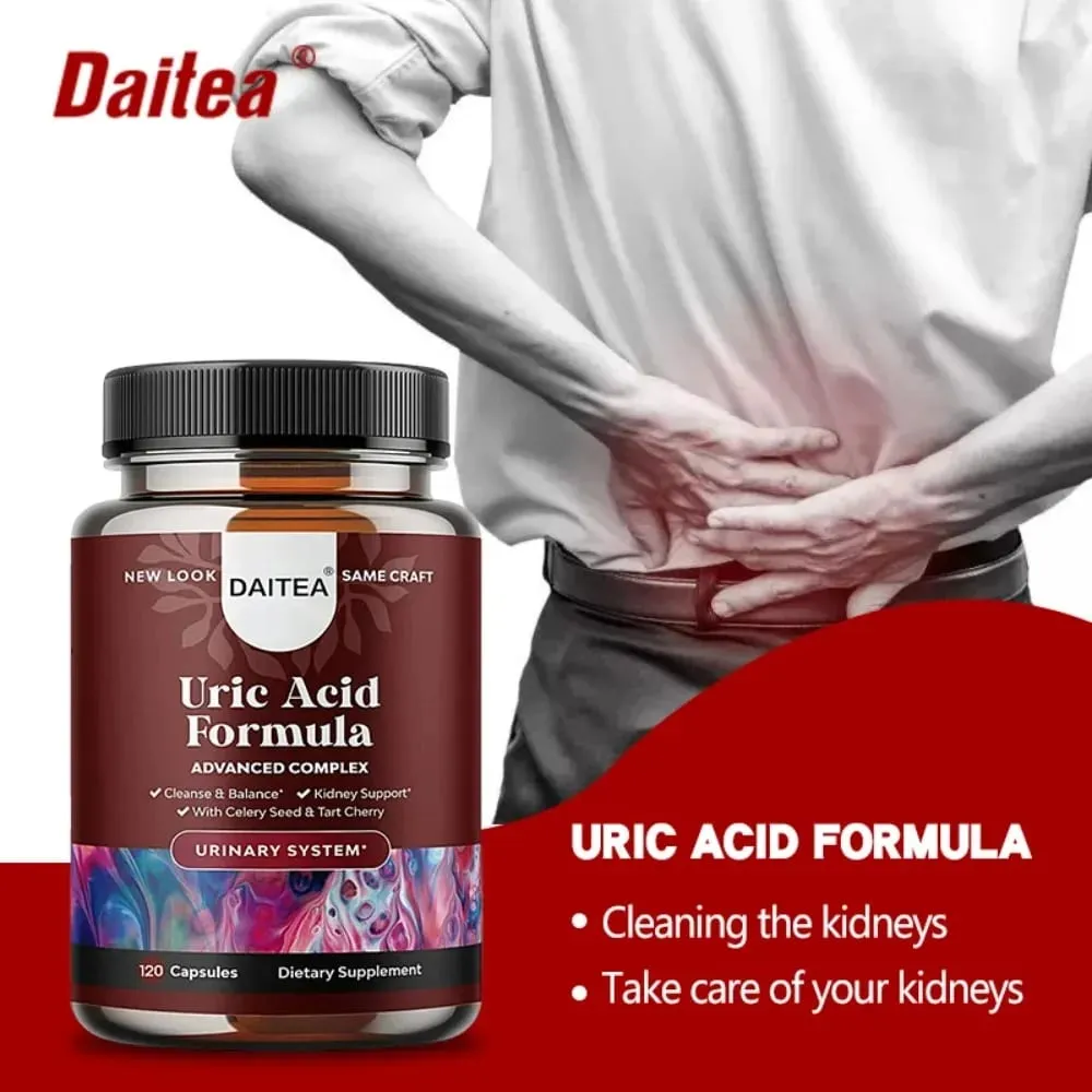 Uric Acid Formula - Kidney Cleanse Uric Acid Support Joint Supplement and Improves Immunity Supplement — image 6