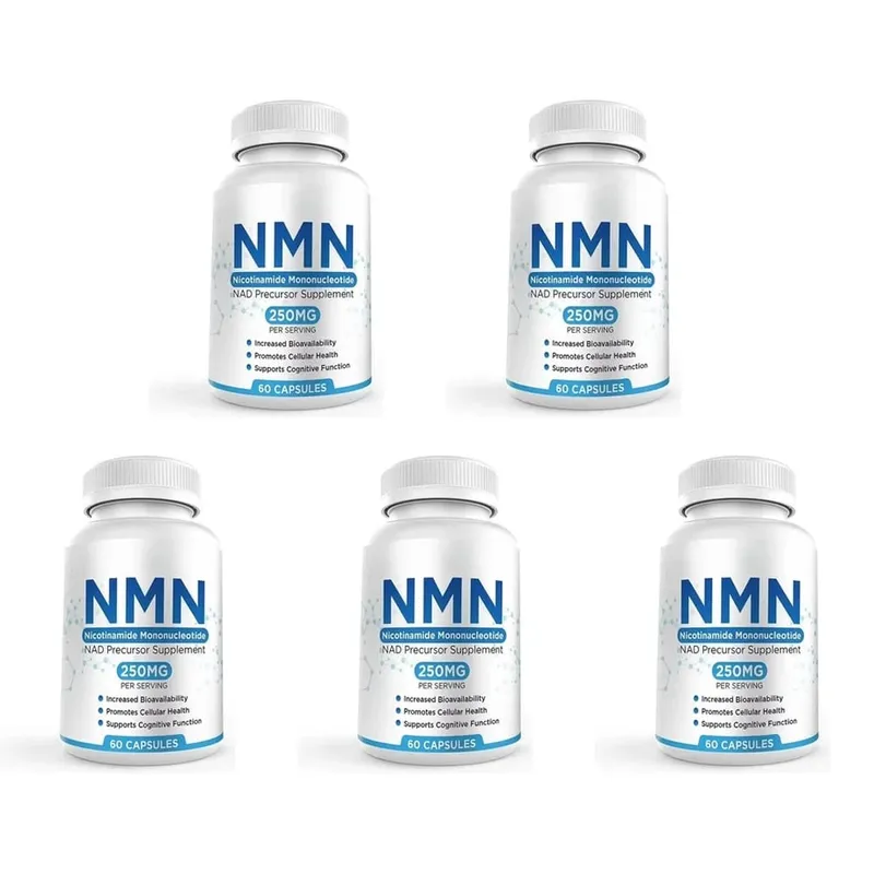 NMN Nicotinamide Mononucleotide Capsules 250 Mg Per Serving Increased Bioavailability Promotes Cellular Health 60 Capsules — image 11