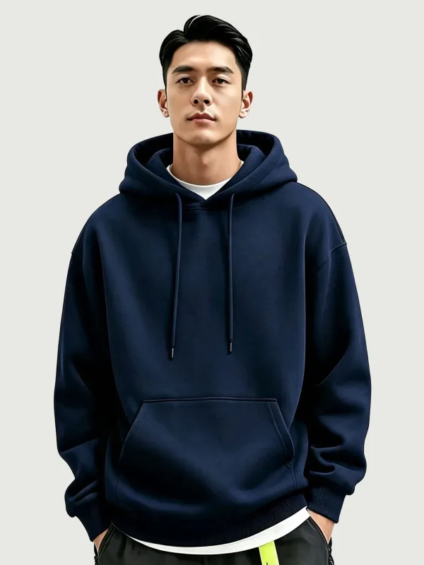 2026 New Men'sSweatshirt Casual Streetwear Pullovers Sport Fitness Pocket Hoodies Multi Color — image 5