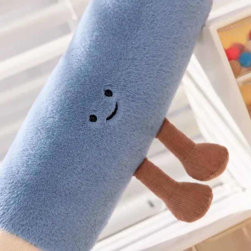 Kawaii Stationery Commodity Plush Toy Stuffed Humanoid Ruler Book Pencil Sharpener Eraser Pillow Decoration Gift — image 7