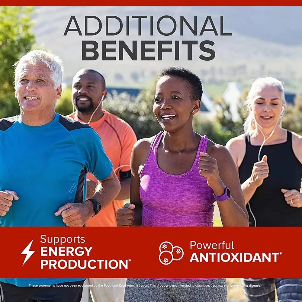 Ultra CoQ10 100mg Softgels 3x Better Absorption Antioxidant for Heart Health & Energy Coenzyme Q10 Vitamins and Supplements — image 5