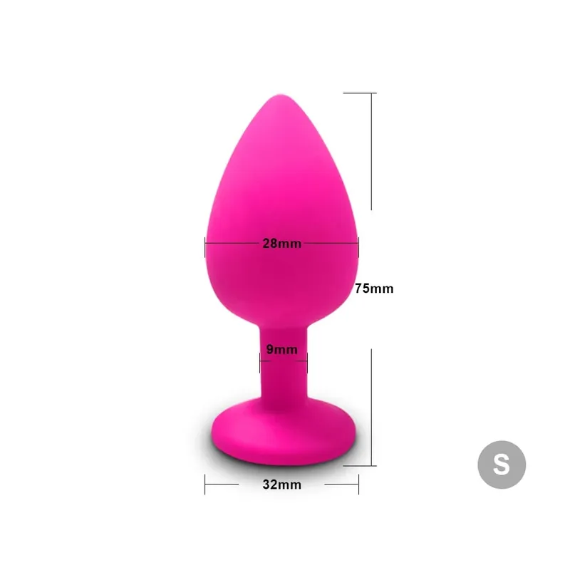 Jouet anal Plug anal en silicone souple pour débutant Plug anal hommes femmes couples gays stimulateur de prostate anal masturbateur adulte jouet sexuel