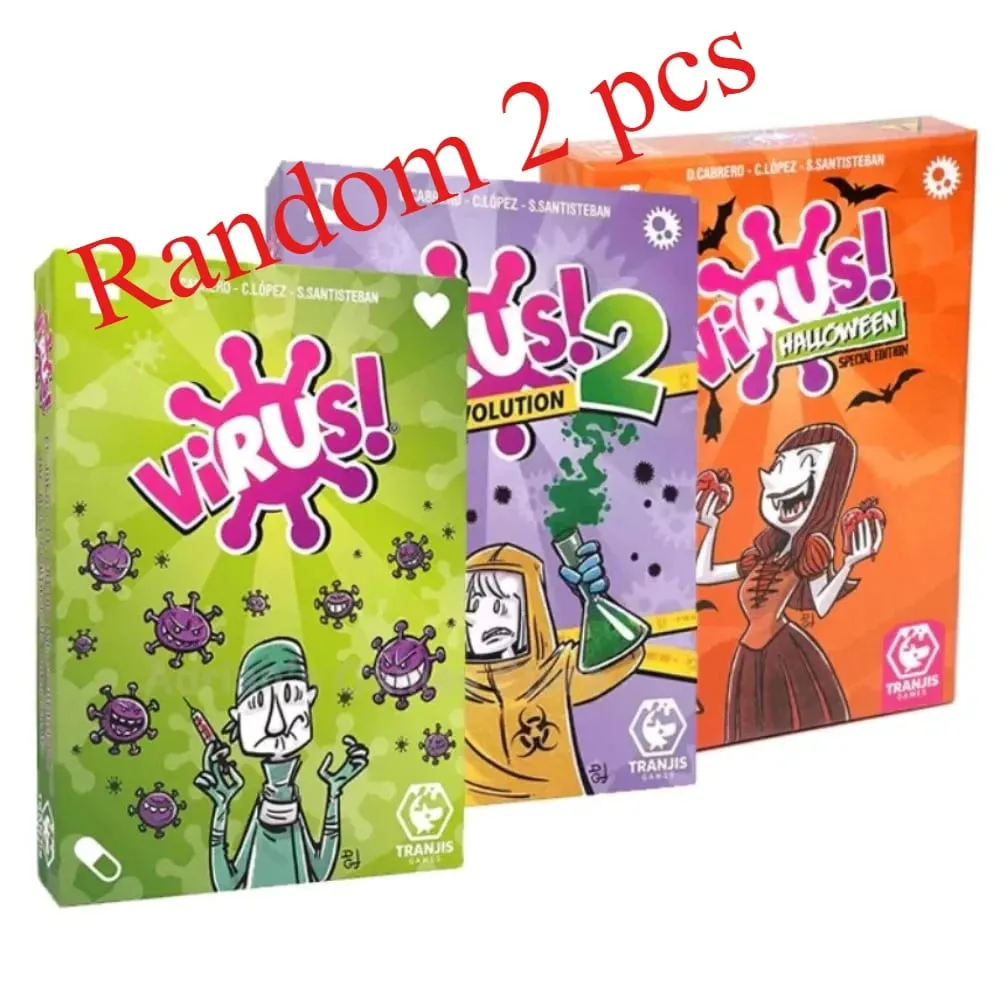 Mogel Motte Polilla Tramposa Card Game Devir-Game Cheating Moth /Royal Xiaoqiang Cheating Moth& Interesting Virus Card Game — image 11