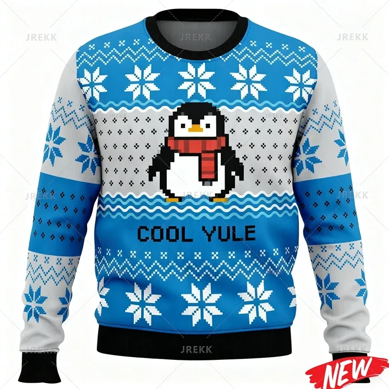 Cute Animal Ugly Christmas Sweater Men Women Fashion 3d Printed Merry Christmas Sweatshirt Colorful New Year Pullover Hoodies