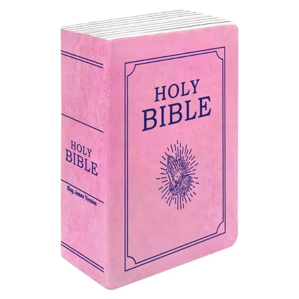 Realistic Looking Bible Pillow Plush Toy Home Decor Bible Throw Pillow 33*22cm Cutest Bible Cushion Christmas Present — image 2