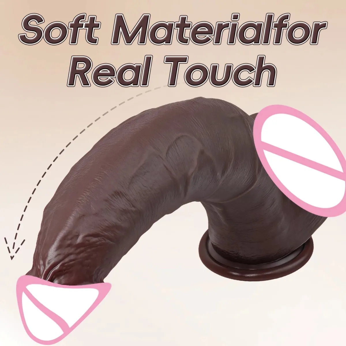 Oversized Reality Dildos Super Long Butt Plug Silicone For Lndividuals Masturbators For Men Women Gay Dildo Sextoys Sex Shop 18+ — image 3
