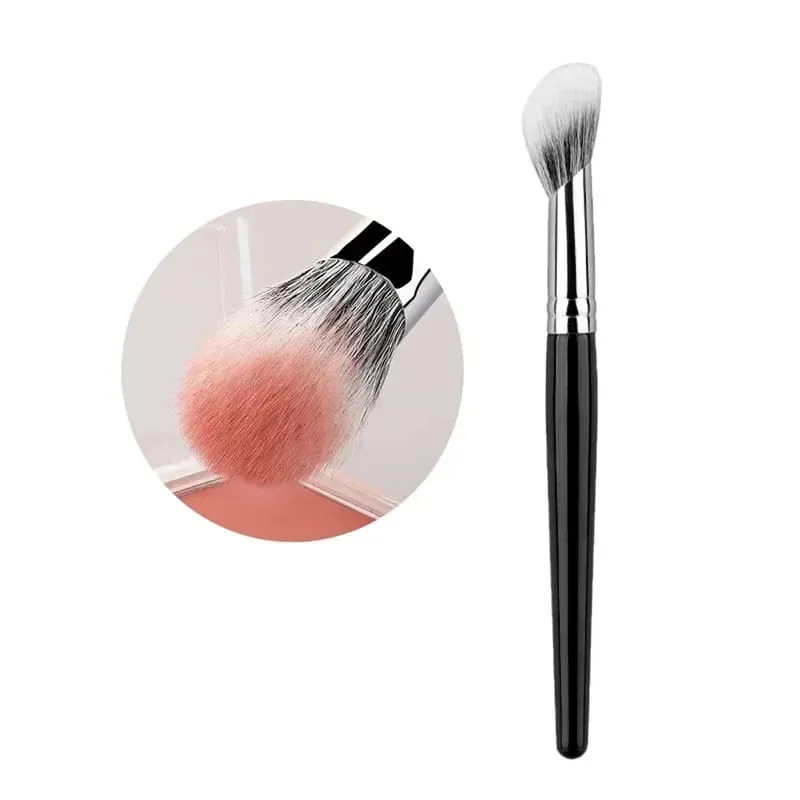 1/2 ks Peach Heart štětec na tvářenku Pudr na tvářenku Krémové tekuté štětce na líčení na tváře Ploché Malé Přesné štětce na líčení štětců