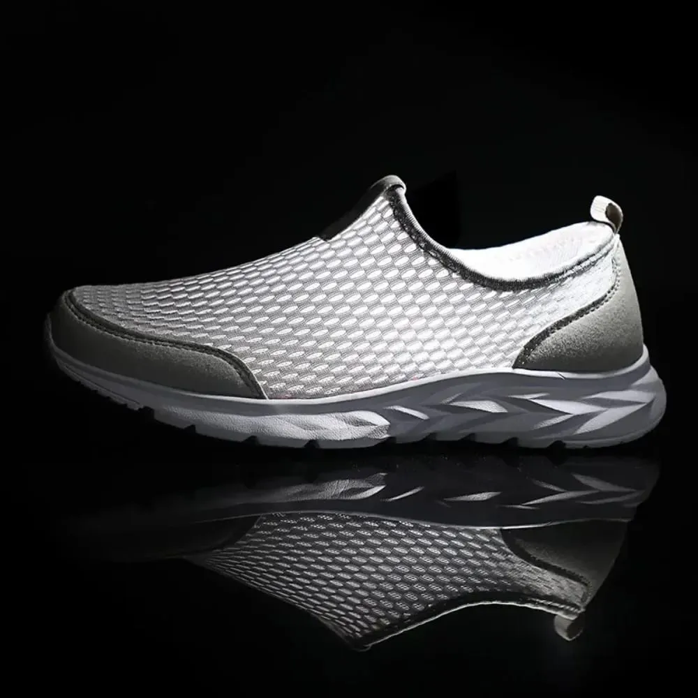 2026 novos sapatos masculinos mocassins luz andando respirável verão confortável sapatos casuais tênis zapatillas hombre plus