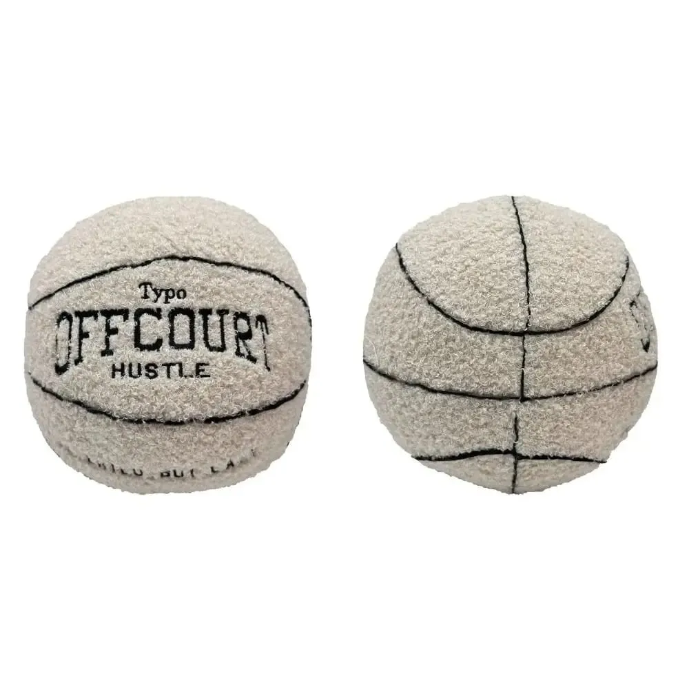 New Soft Offcourt Basketball Pillow Pillow Cushions Fuzzy Basketball Shaped Pillow Pillow Bedroom — image 8