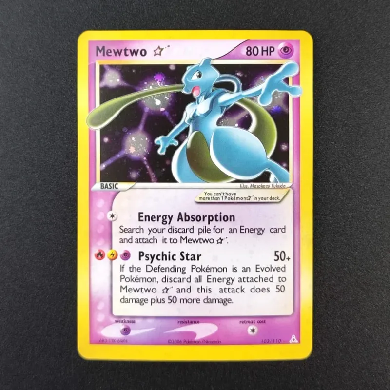 Proxy PKM Card English Rocket Mewtwo MEW GX EX Vmax TCG Collection Trading Card Game — image 5