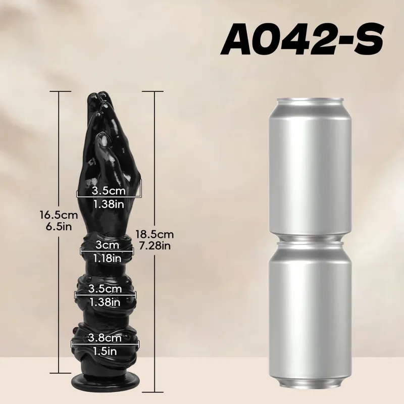 New Fist Hand Anal Plug Butt Plug Vaginal Butt Dilator Men Anus Expander Big Dildo Female Masturbator Sex Toy 18 Adult For Women — image 11