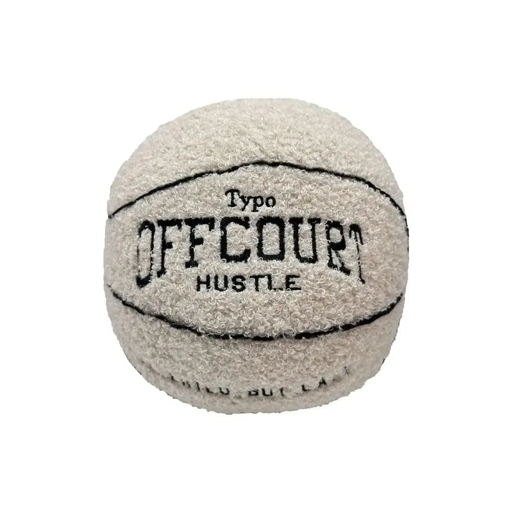 New Soft Offcourt Basketball Pillow Pillow Cushions Fuzzy Basketball Shaped Pillow Pillow Bedroom