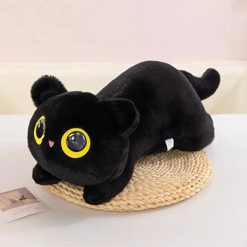 New Spot Black Cat Doll Party Cute Pillow Sofa Pillow Doll Indoor Decorations Holiday Gifts Holiday Souvenirs Meaningful Items.