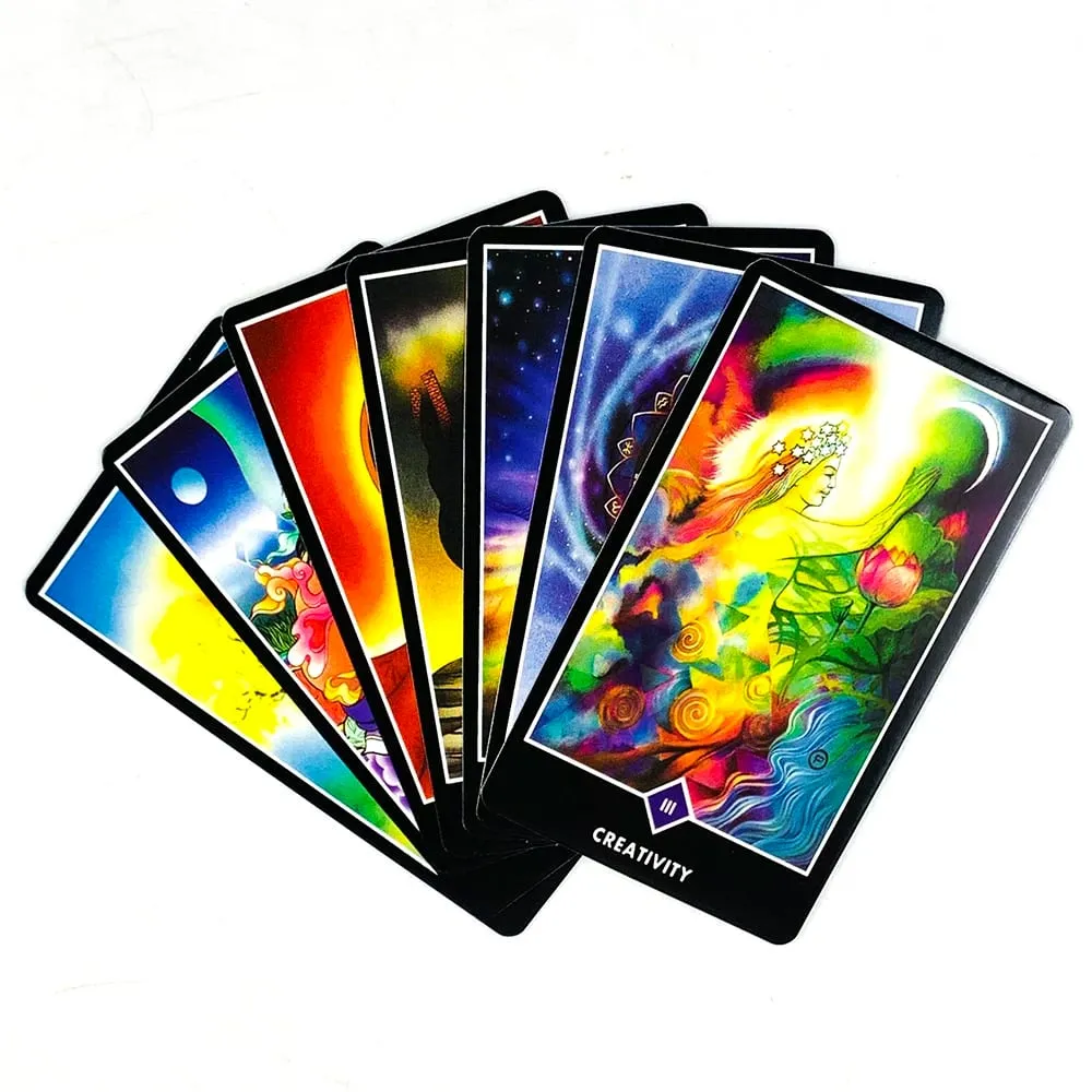 Tarot Cards A 79 Exquisite Deck Oracle English Visions Divination Borad Playing Games Perfect For Christmas and New Year Gift — image 5